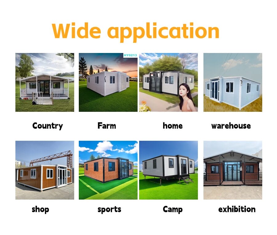80% people choose the Expandable Container Houses: The Ultimate Guide to Affordable & Sustainable Living 11 8 application scenarios of expandable container houses